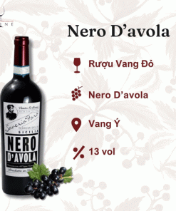 Rượu vang đỏ Nero D'Avolo