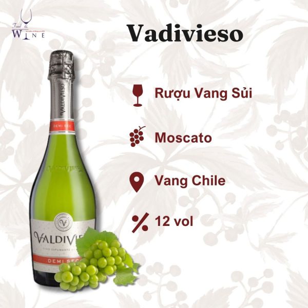Rượu vang Vadivieso Demi Sec