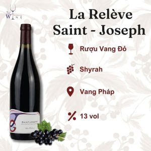 Rượu vang La Relève Saint-Joseph