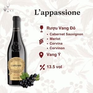 Rượu vang Veronello Roso L'Apassione