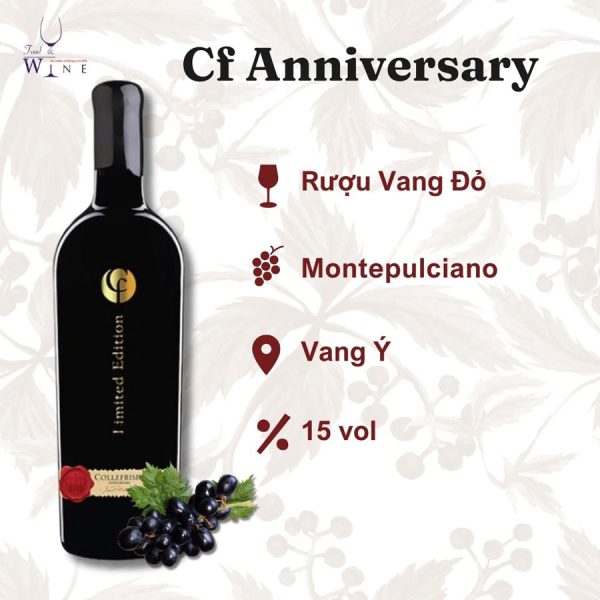 Rượu vang CF Collefrision Limited Edition