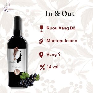 Rượu vang Collefrision In & Out