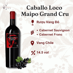 Rượu vang Caballo Loco Maipo