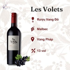 Rượu vang Les Volets Malbec