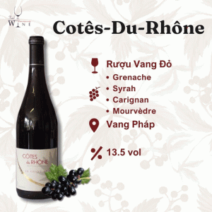Rượu vang Cotês-Du-Rhône