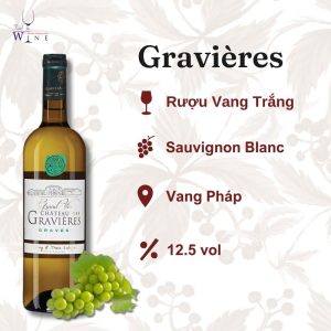 Rượu vang trắng Gravières