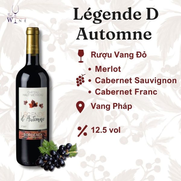 Rượu vang Légende D Automne