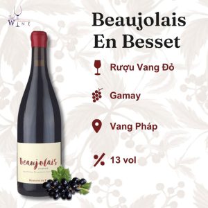 Rượu vang Pháp Beaujolais