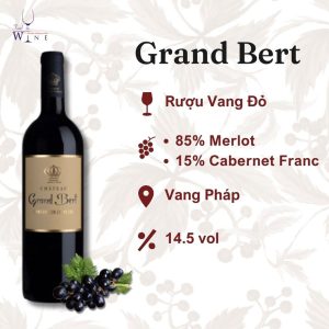 Rượu vang Château Grand Bert