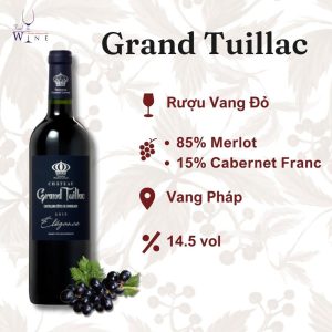 Rượu vang Grand Tuillac 2019