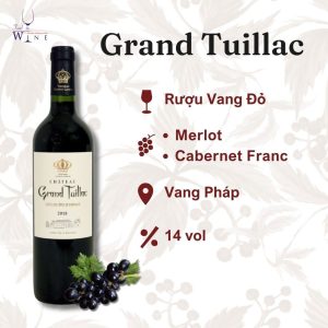 Rượu vang Château Grand Tuillac